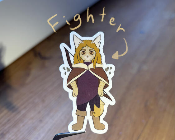 Dnd kitty sticker Dnd kitty sticker
