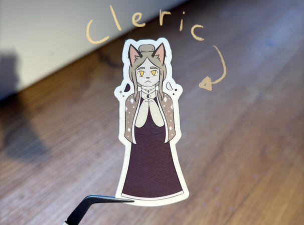 Dnd kitty sticker Dnd kitty sticker