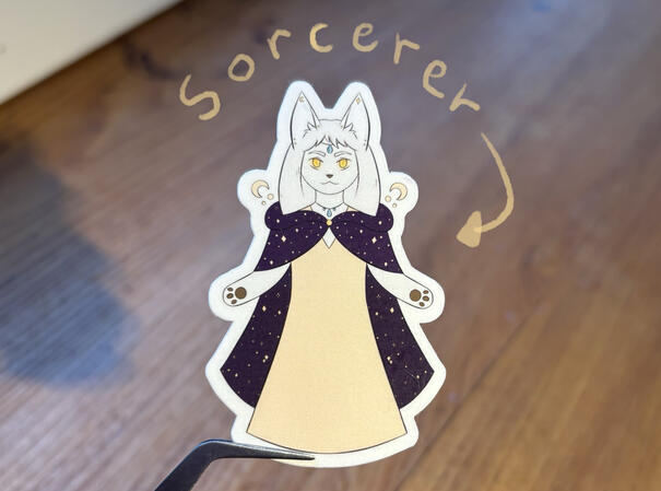 Dnd kitty sticker Dnd kitty sticker